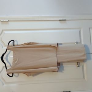 IC Collection Beige 2 Piece Pant Set